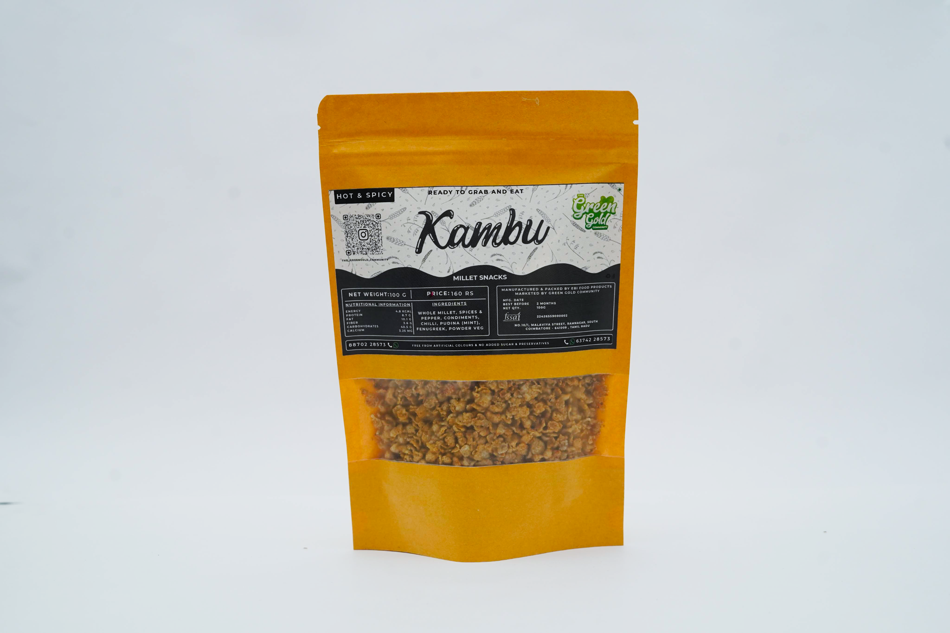 KAMBU HOT & SPICY 100G