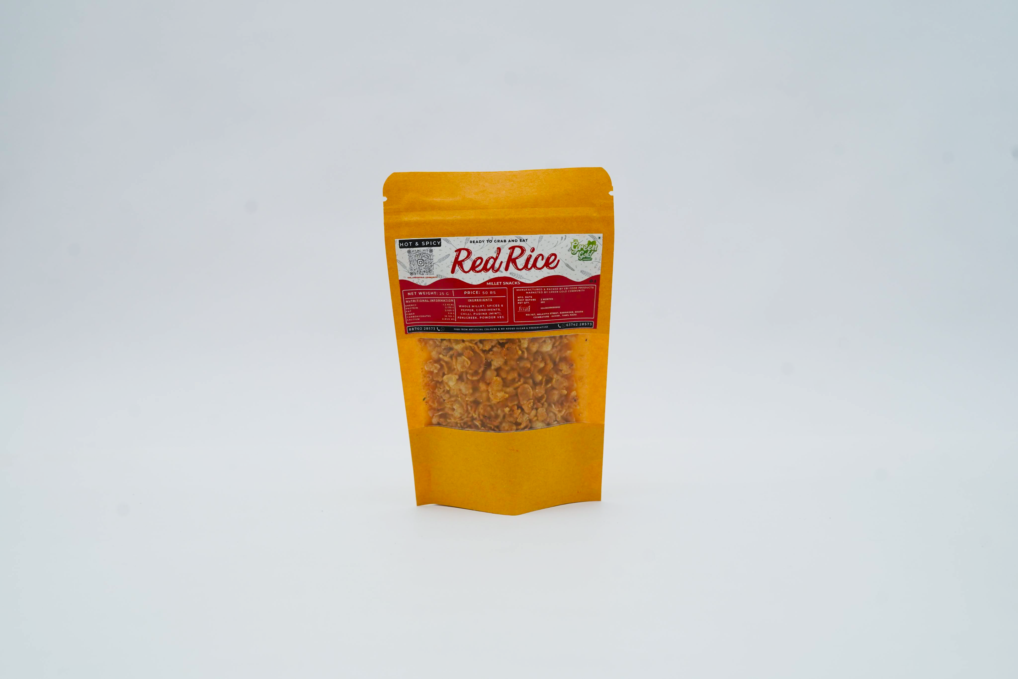 RED RICE HOT&SPICY 50G
