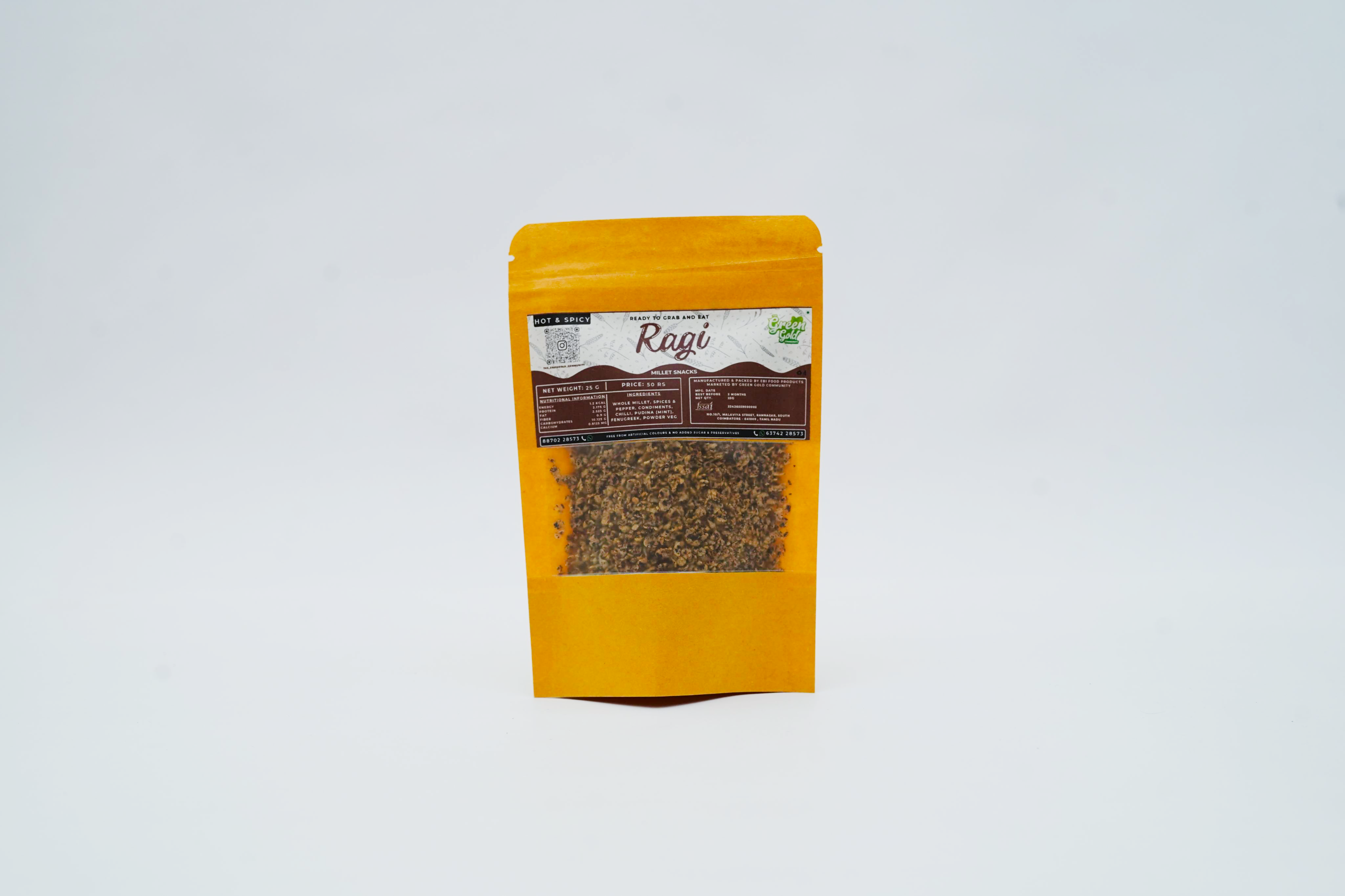 RAGI HOT & SPICY 25G