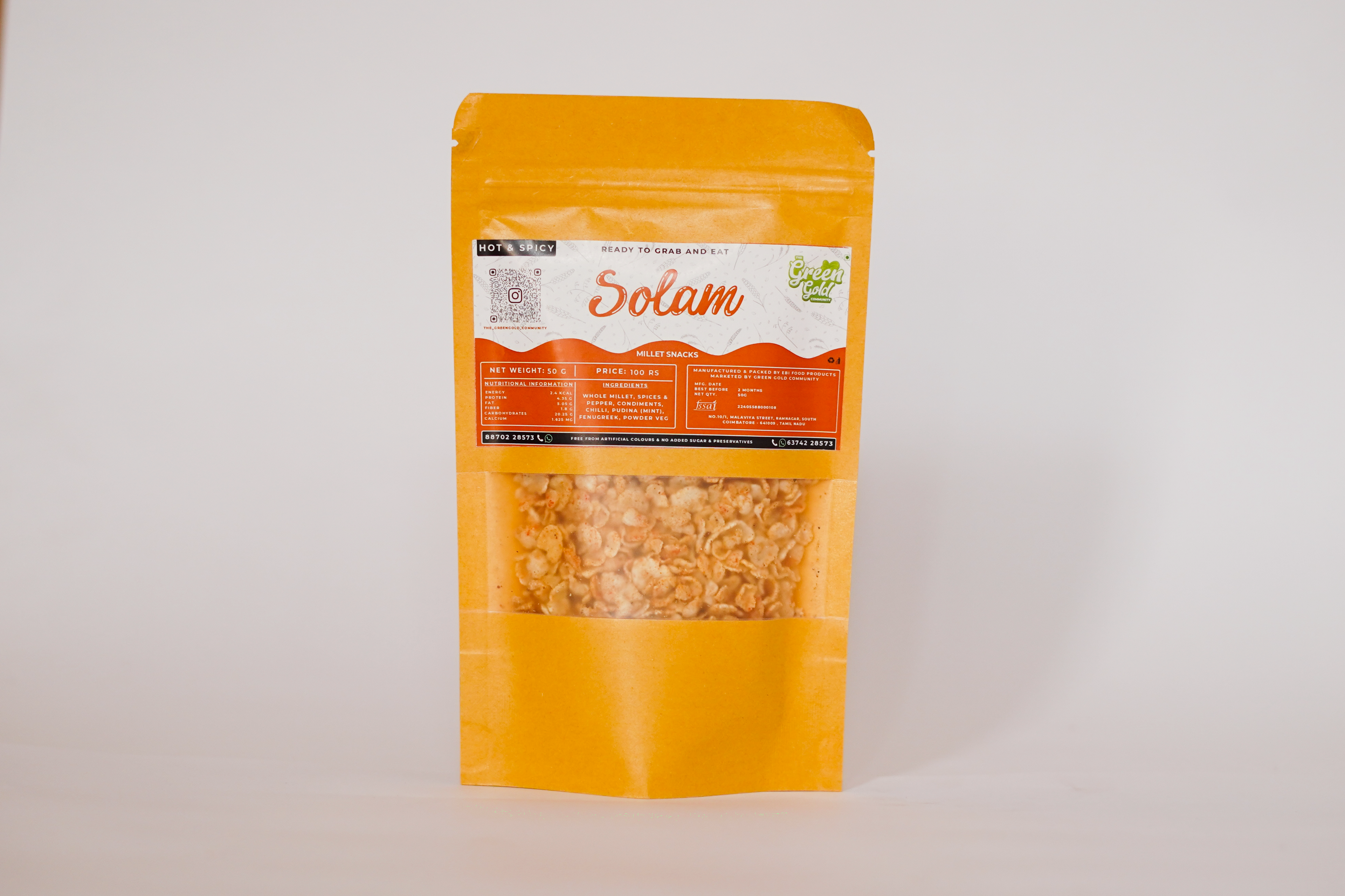 SOLAM  HOT&SPICY 50G