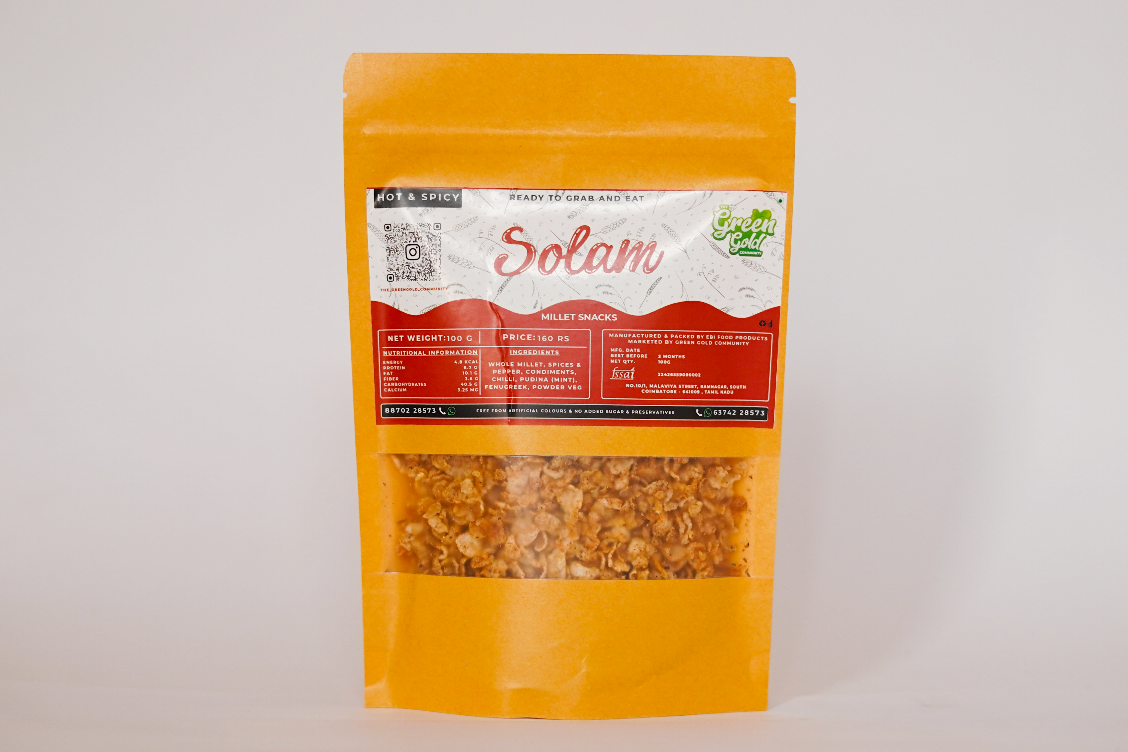 SOLAM HOT&SPICY 100G