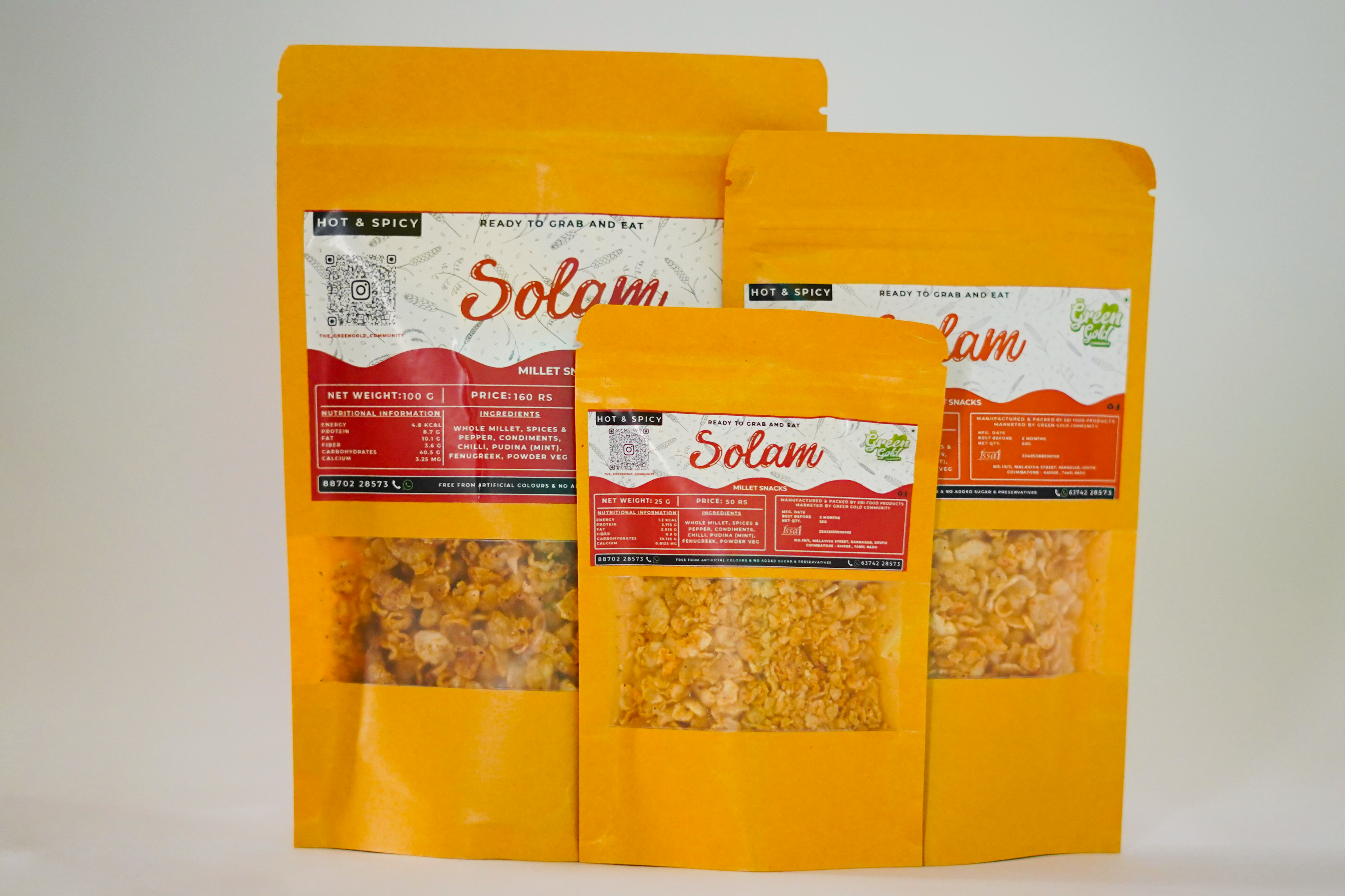 SOLAM  HOT&SPICY 50G
